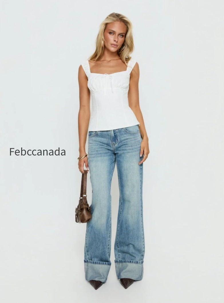 garconne-textured-top-white