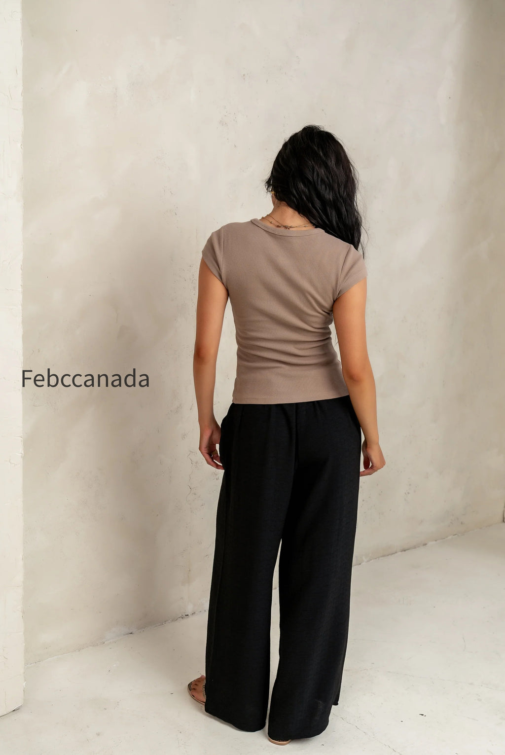 vestia-button-up-tee-in-taupe