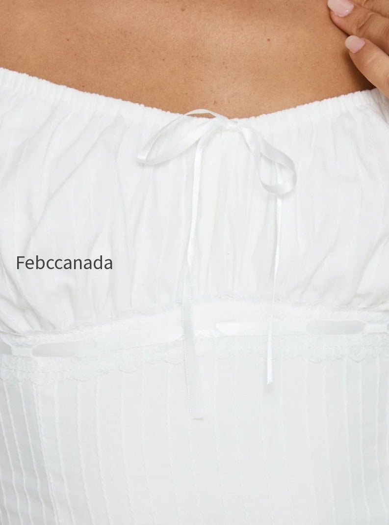 garconne-textured-top-white